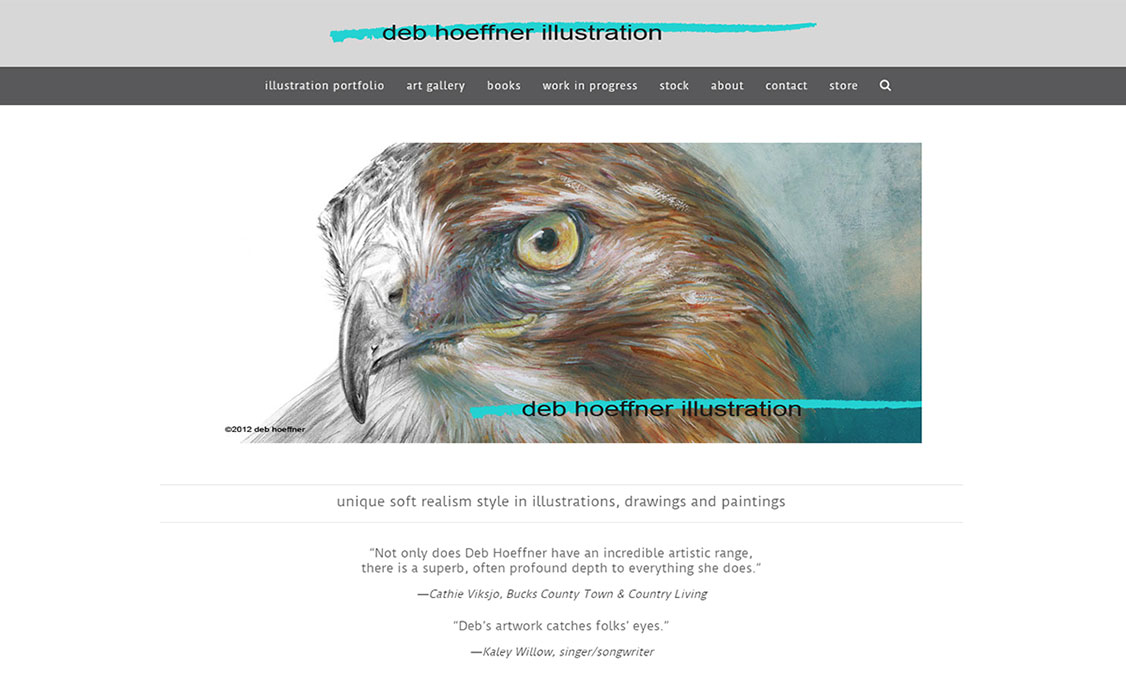 B2B creative portfolio Website by GraphicVisions website design services.